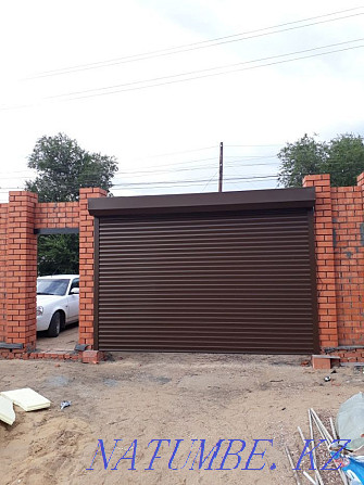 Roller shutter garage sectional gates, repair of gates and automation Aqtobe - photo 5