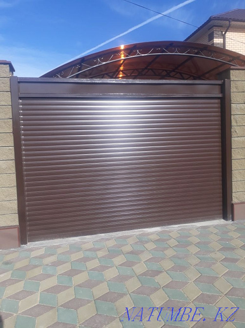 Ворота рольставни гаражные секционные , ремонт ворот и автоматики Актобе - изображение 7