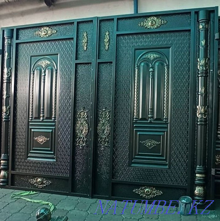 Forged Gate + gate - "Vanguard" - from 300 thousand set. Karagandy - photo 4