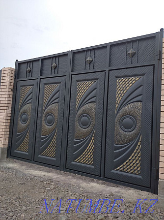 Forged Gate + gate - "Vanguard" - from 300 thousand set. Karagandy - photo 7