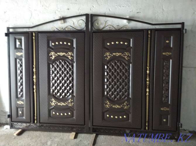 Forged Gate + gate - "Vanguard" - from 300 thousand set. Karagandy - photo 5