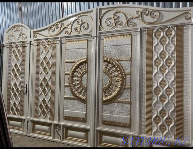 Forged Gate + gate - "Vanguard" - from 300 thousand set. Karagandy - photo 3