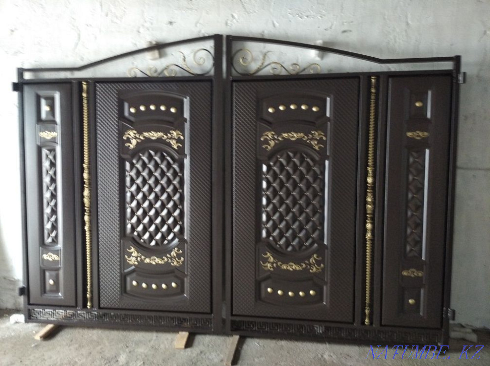 Жалған қақпа + қақпа - "Авангард" - 300 мыңнан орнату.  Қарағанды - изображение 5