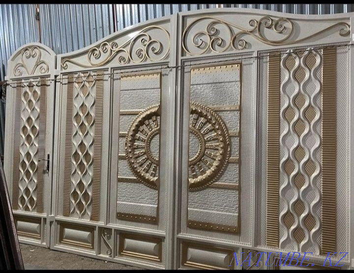 Жалған қақпа + қақпа - "Авангард" - 300 мыңнан орнату.  Қарағанды - изображение 3