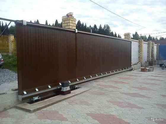 Ворота секционные установка и обслуживание гарантия, распашных ворот Kostanay