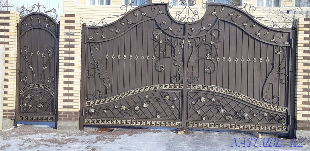 Gate қоршаулар қоршау есіктер барлық металл төлем нысаны кез келген несие PA  Қарағанды - изображение 4