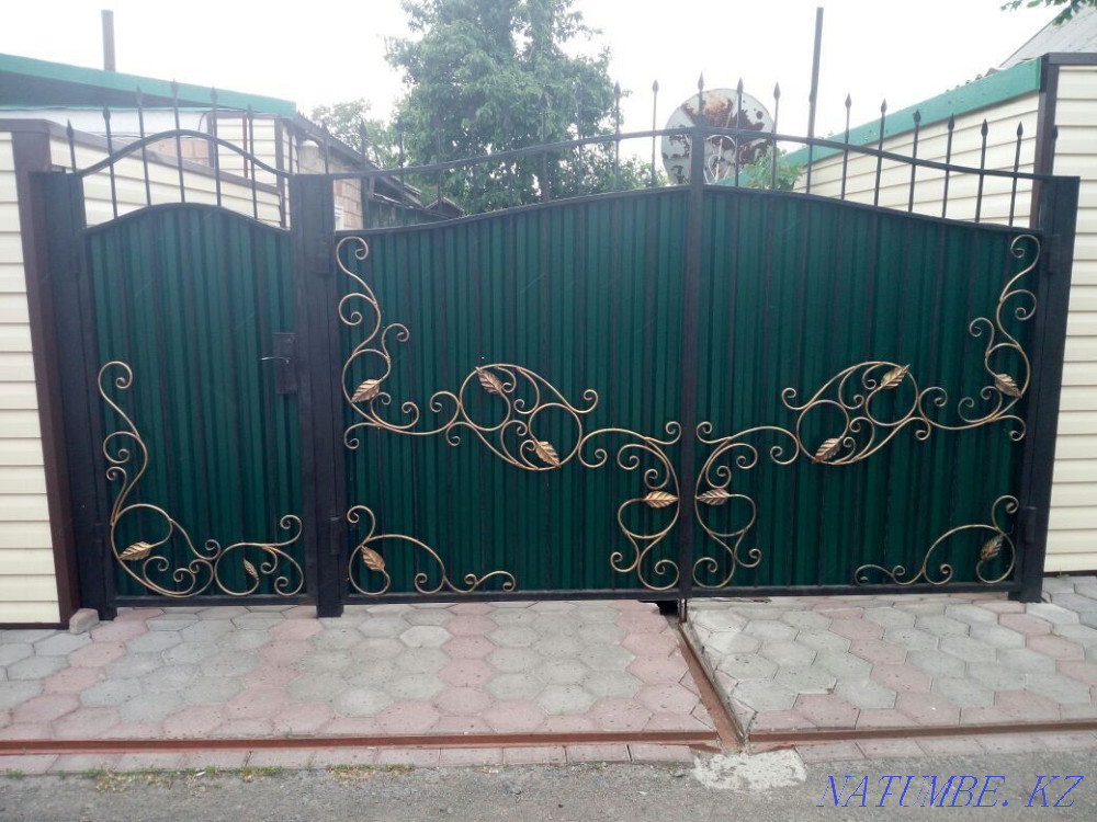 Профильді парақтан жасалған қақпалар  Қарағанды - изображение 1