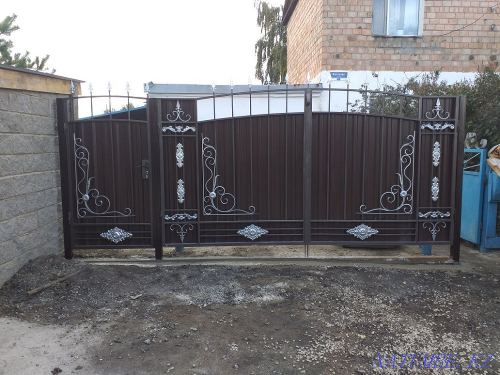 Профильді парақтан жасалған қақпалар  Қарағанды - изображение 2