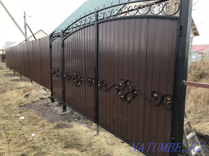 Metal gates, fences, bars on windows, doors Petropavlovsk - photo 1