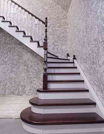 Деревянные Лестницы, металло каркас лестницы на заказ Талдыкорган