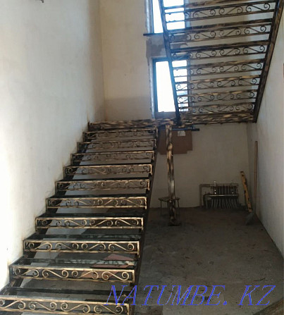 Wooden Stairs, metal frame stairs to order Taldykorgan - photo 3