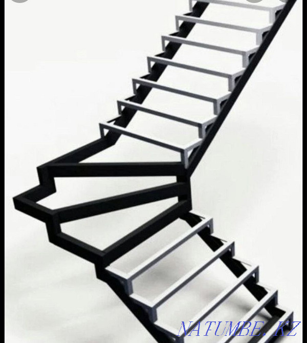 Деревянные Лестницы, металло каркас лестницы на заказ Талдыкорган - изображение 5