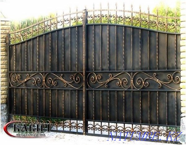 Metal doors, gratings, gates, visors, fences. INSTALLATION Kostanay - photo 6