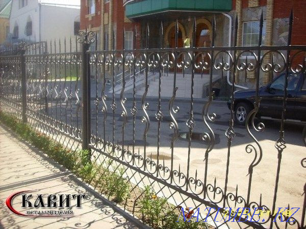 Metal doors, gratings, gates, visors, fences. INSTALLATION Kostanay - photo 5