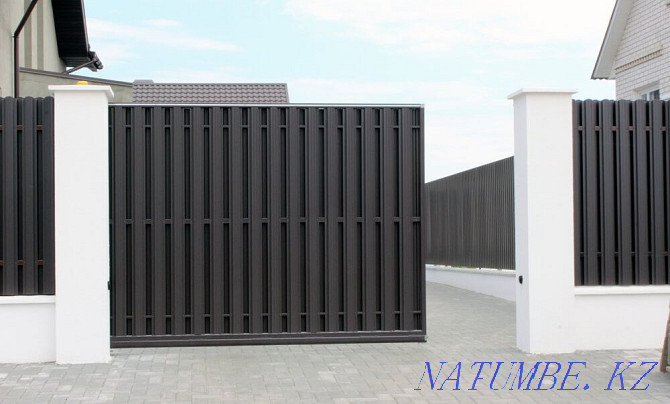 Sliding Gates with Automation / Production according to your sizes to order Almaty - photo 1