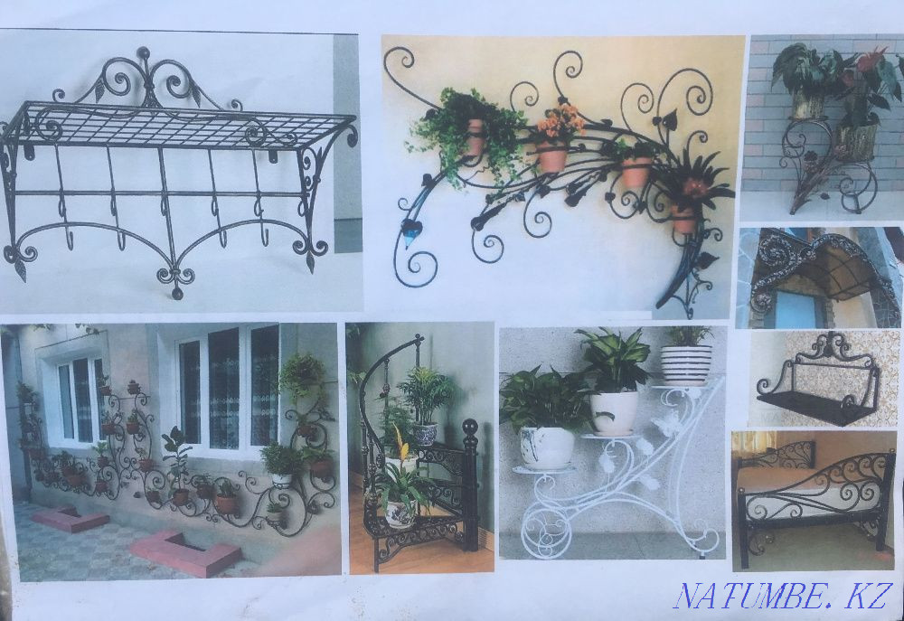 Hardware. Doors, bars, gates, railings, fences. Karagandy - photo 3