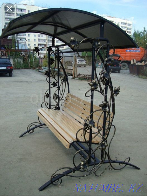 Гейтс. Торлар. Есіктер. Қоршау. Визорлар. Әткеншек. Баспалдақтар.  Павлодар  - изображение 6