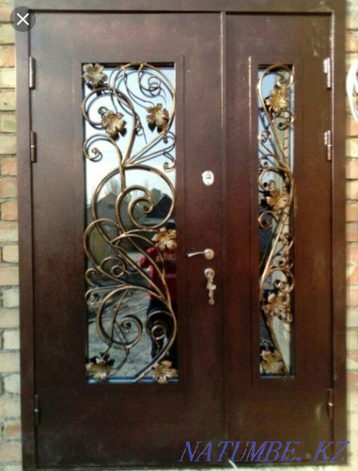 Гейтс. Торлар. Есіктер. Қоршау. Визорлар. Әткеншек. Баспалдақтар.  Павлодар  - изображение 2