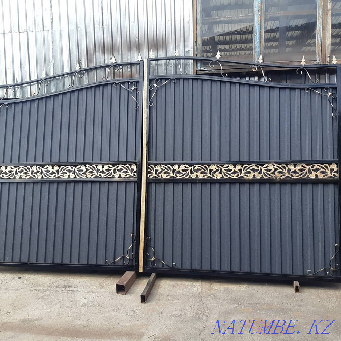Gates in stock and to order, swing gates, sliding gates, Almaty - photo 2