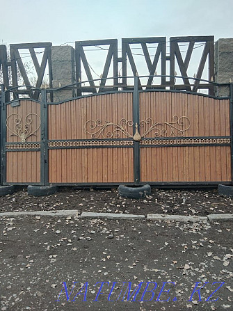 Gates in stock and to order, swing gates, sliding gates, Almaty - photo 8