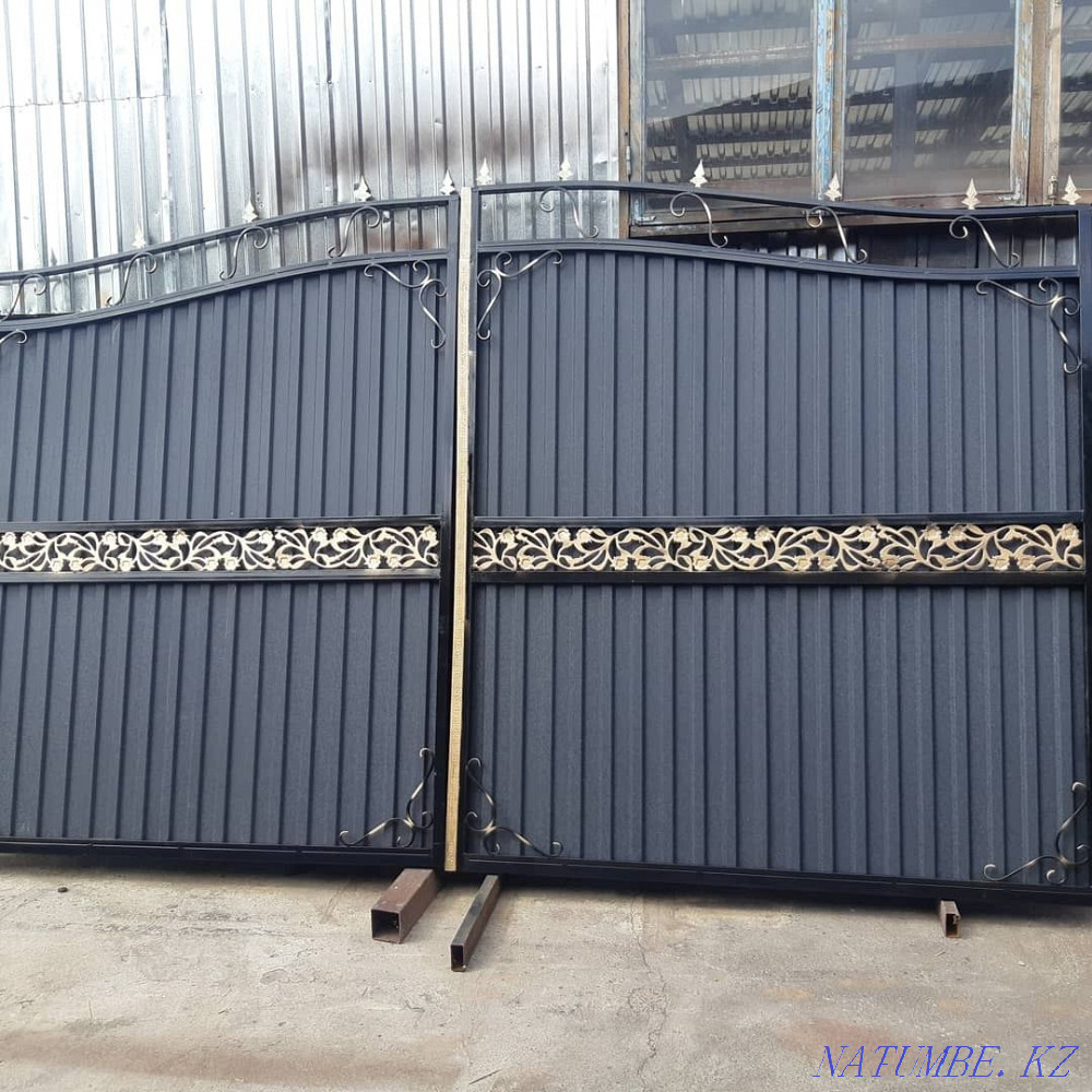 Ворота в наличии и на заказ,распашные ворота,откатные ворота, Алматы - изображение 2