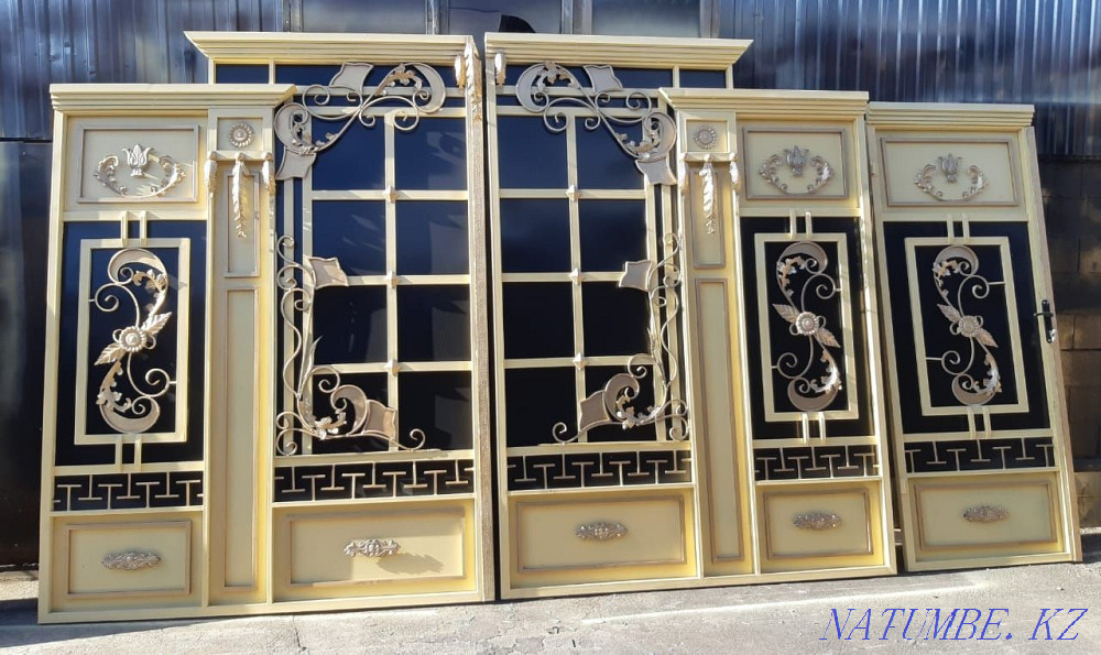 Ворота в наличии и на заказ,распашные ворота,откатные ворота, Алматы - изображение 1