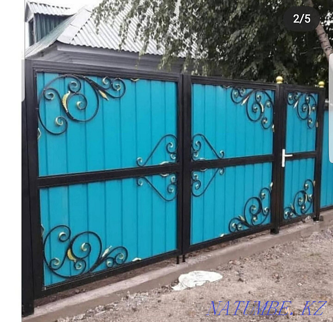 Ворота заборы по вашим размерам Павлодар - изображение 5