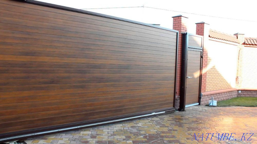 Ворота на заказ премиум класса / изготовление дизайнерских ворот Алматы - изображение 5