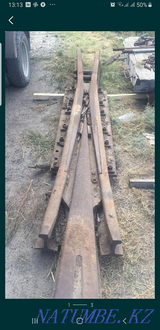 Used railroad switch P 50 (excellent condition) Pavlodar - photo 3