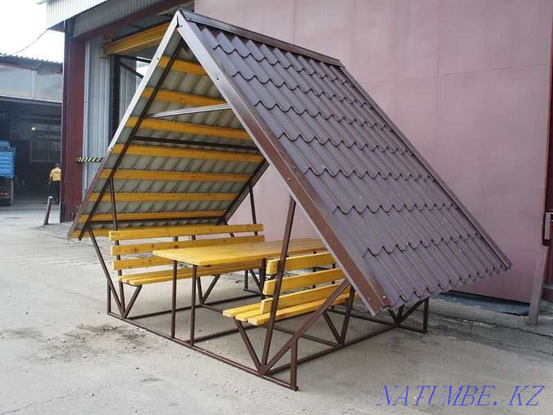 Ворота, Заборы, Навесы, Качели, Козырьки Петропавловск Рассрочка Петропавловск - изображение 5