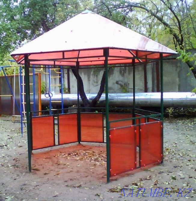 Ворота, Заборы, Навесы, Качели, Козырьки Петропавловск Рассрочка Петропавловск - изображение 4