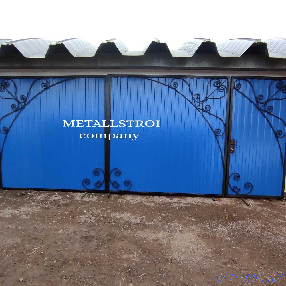 Услуги: Изготовление на заказ Ворот и Заборов в Кредит Петропавловск - изображение 1