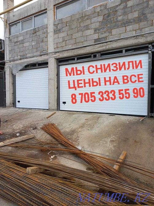 Выгодная цена! Секционные/гаражные ворота и роллеты Алматы - изображение 1