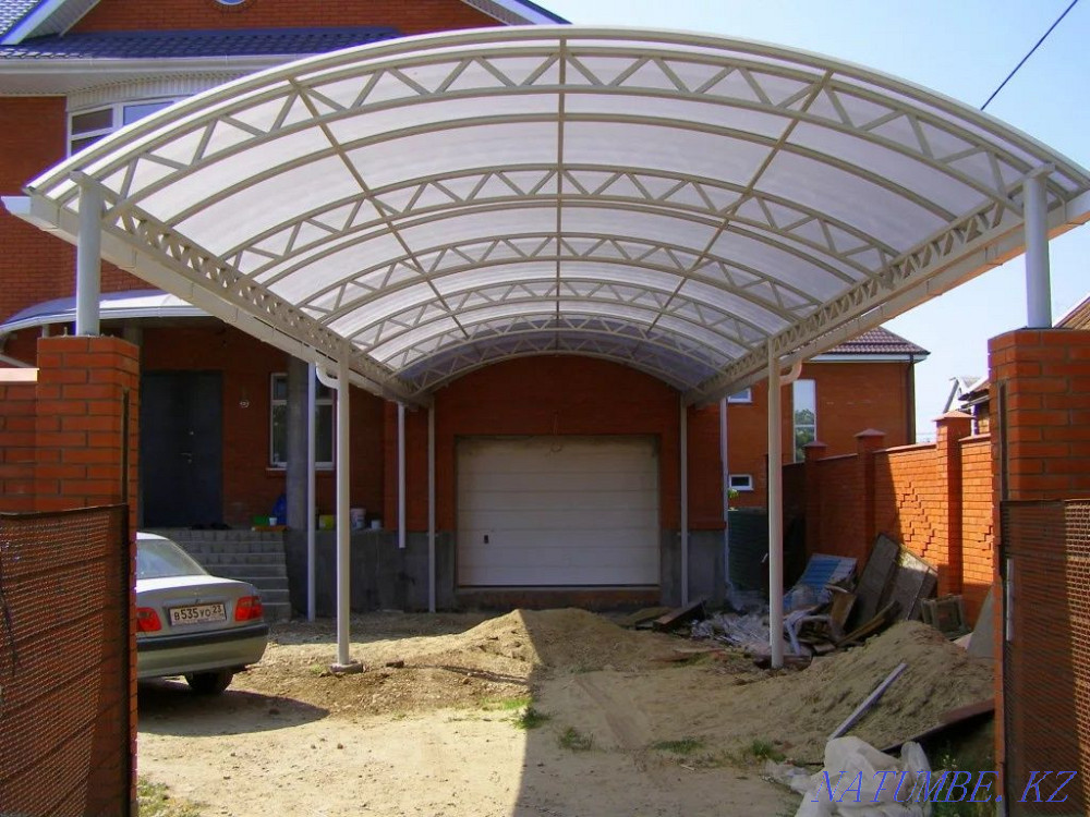 Изготовления Навес, Перила, Качеля, Навес!  - изображение 6