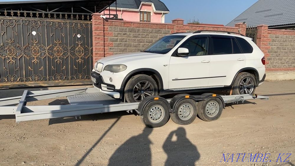 Тіркеме вагондары Германиядан келген эвакуатор Алматыда  Алматы - изображение 8