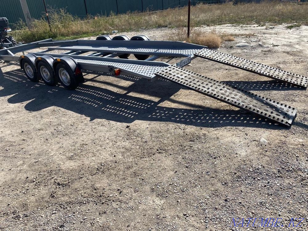 Тіркеме вагондары Германиядан келген эвакуатор Алматыда  Алматы - изображение 7