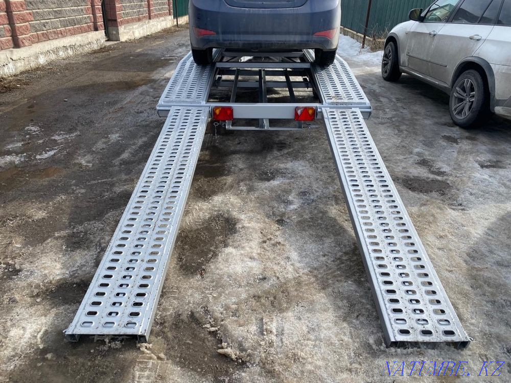 Тіркеме вагондары Германиядан келген эвакуатор Алматыда  Алматы - изображение 2