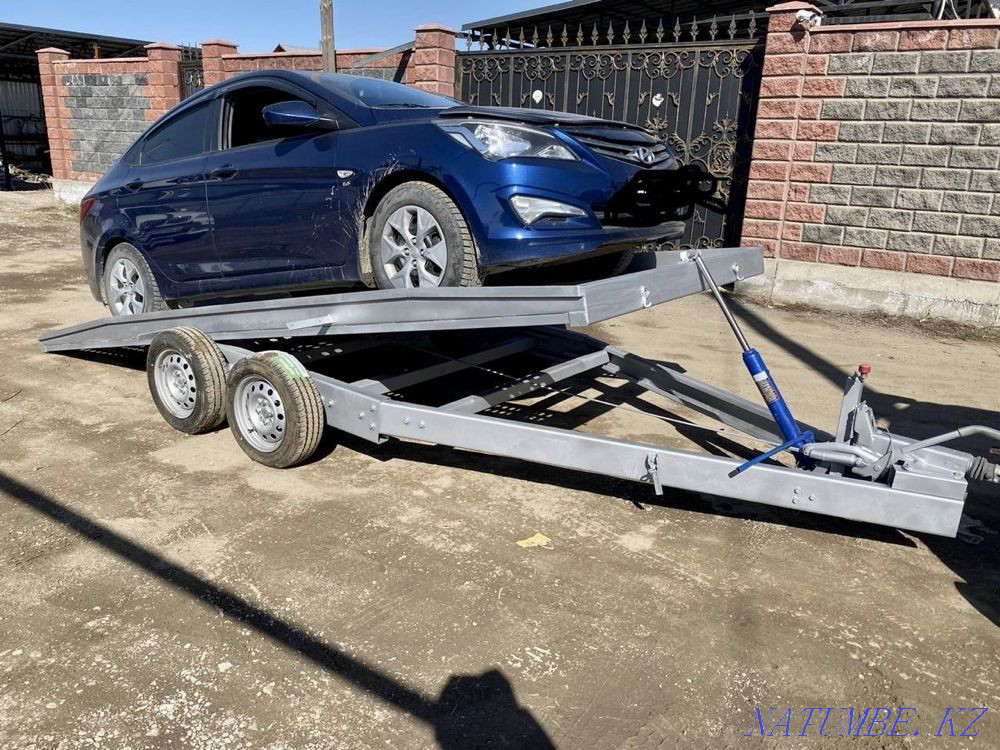 Тіркеме вагондары Германиядан келген эвакуатор Алматыда  Алматы - изображение 6