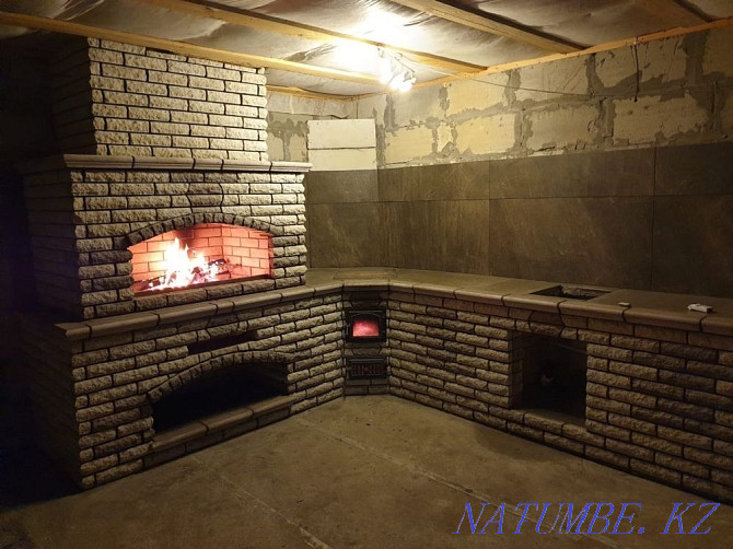 Laying fireplaces, stoves, barbecues Pavlodar - photo 1