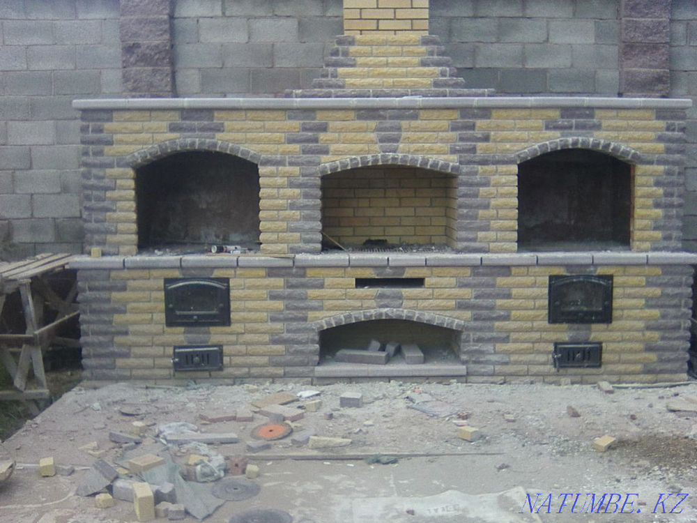 Кладка каминов, печей, барбекю Павлодар - изображение 7