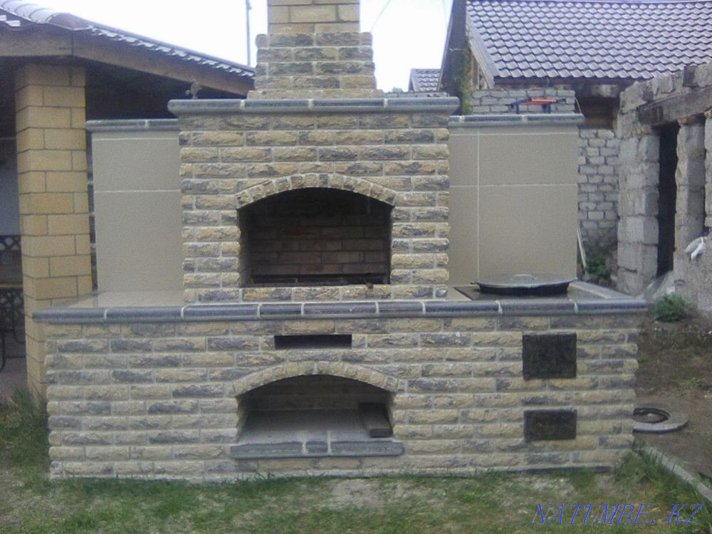 Кладка каминов, печей, барбекю Павлодар - изображение 6