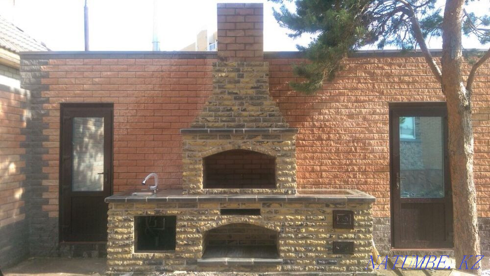 Кладка каминов, печей, барбекю Павлодар - изображение 4