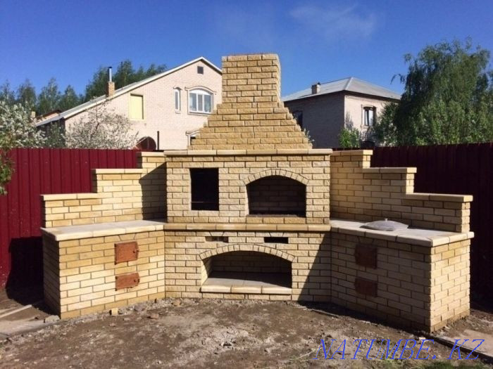 Кладка каминов, печей, барбекю Павлодар - изображение 2