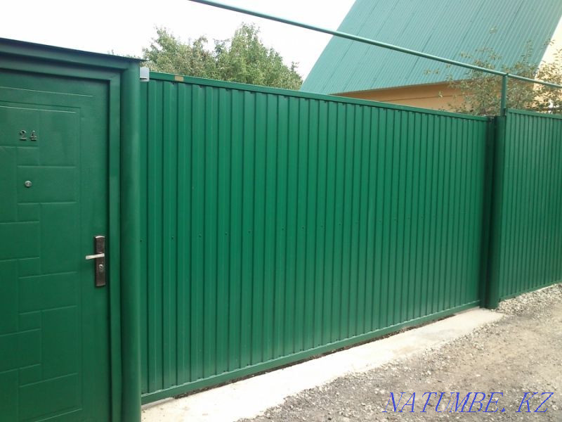 Ворота гаражные и въездные. Автоматика к воротам. Пульты д.у. Кокшетау - изображение 6