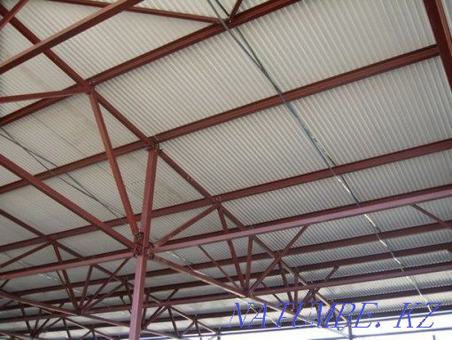 Навесы металлоконструкции Шымкент - изображение 6