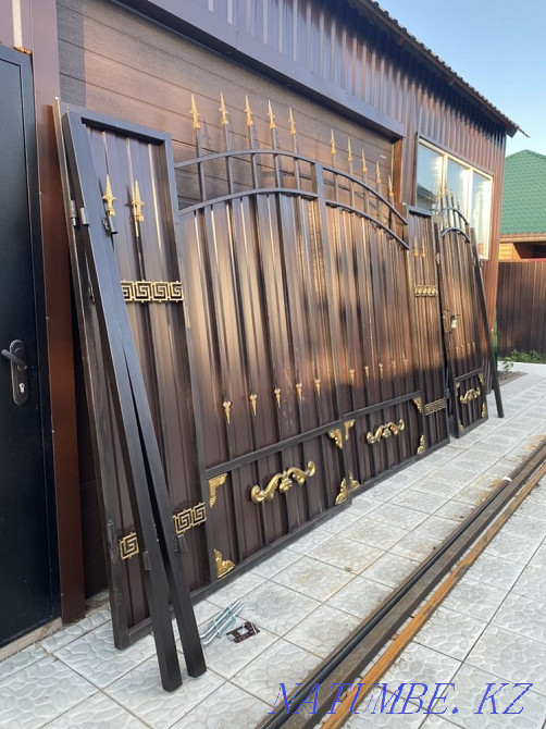 Forged gates, fences, dynasty, arista, avant-garde, grill with a skewer Karagandy - photo 8