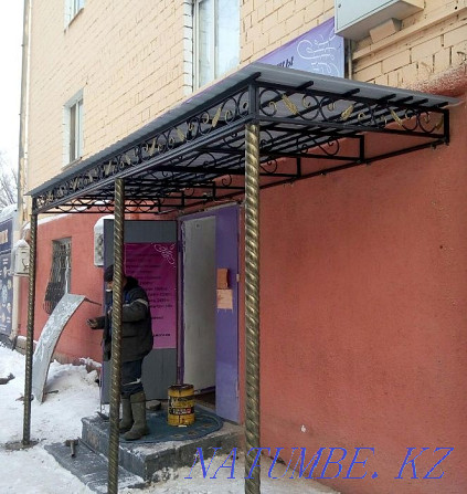 Sheds, canopies made of polycarbonate and corrugated board. Karagandy - photo 8