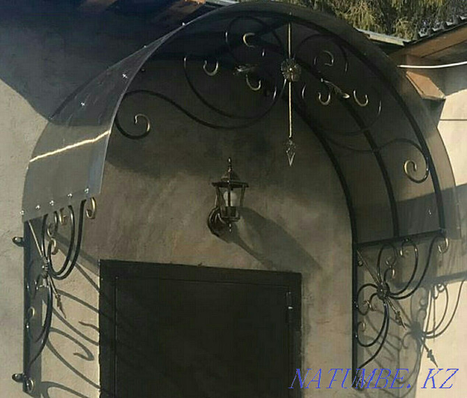 Sheds, canopies made of polycarbonate and corrugated board. Karagandy - photo 7