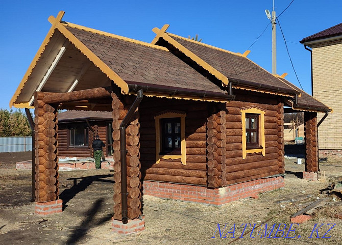 Production of log cabins Kostanay - photo 8