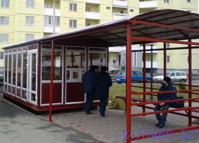 Trade pavilions. Kiosks. Modular buildings. Ust-Kamenogorsk - photo 3